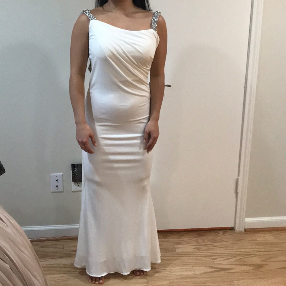 White gown